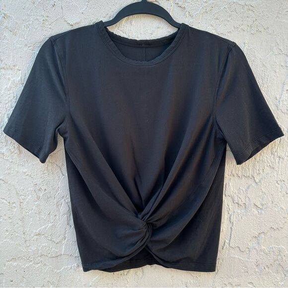 LULULEMON Crescent T Shirt Women 2 Loose Relaxed - Picture 1 of 3
